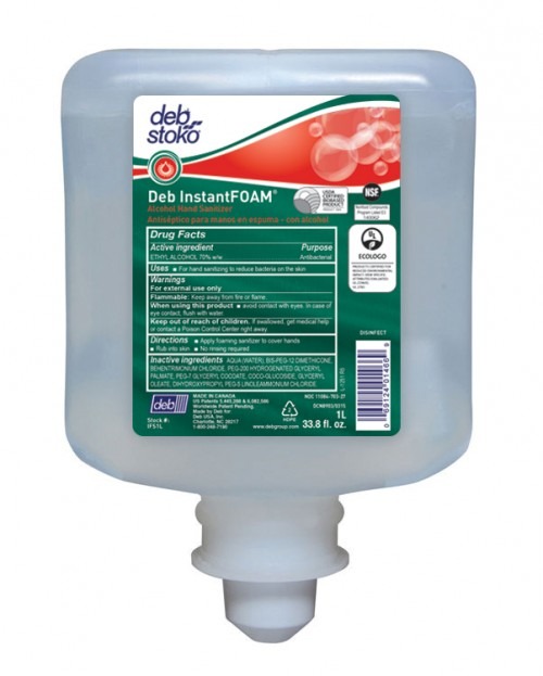 InstantFOAM alcohol hand sanitizer - Sanitizer IFS1L